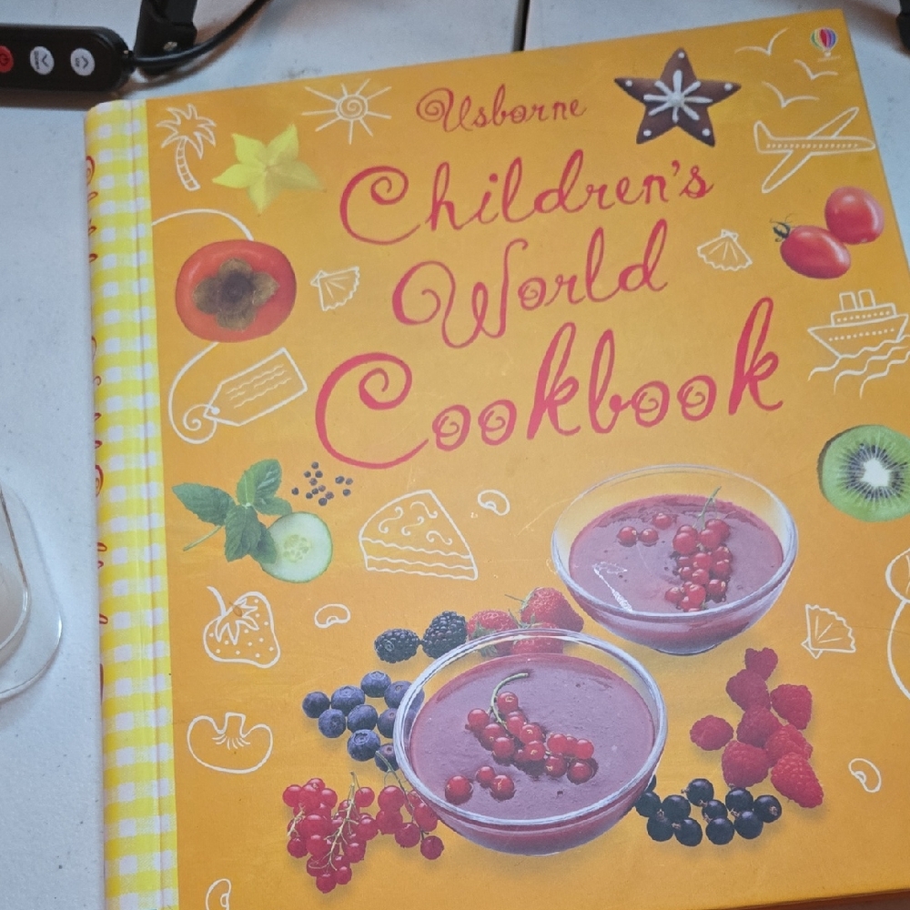 Usborne Children's World Cookbook NWT